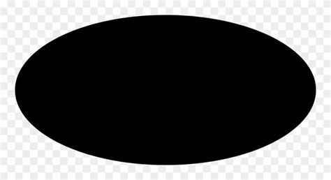 Download Oval Png Black And White Transparent Oval Black And - Black ...