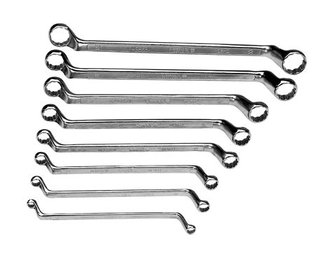 Double End Offset Box Wrench Set, 8 Pieces | Shop Wurth Canada