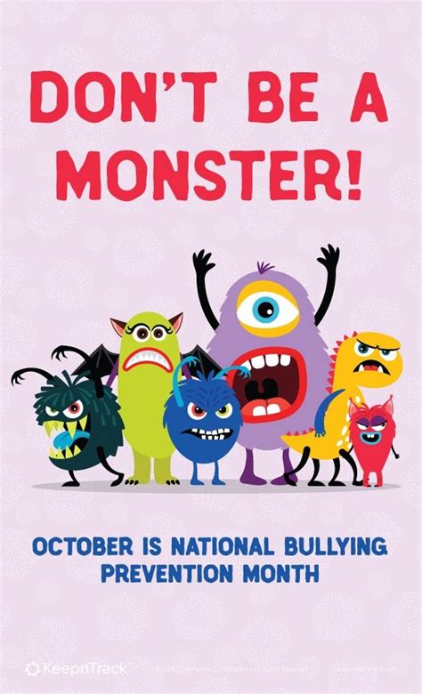 October is National Bullying Prevention Month | Bullying prevention month, Bullying prevention ...