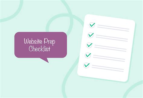 Website Preparation Checklist