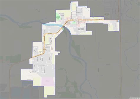 Map of Everson city, Washington - Thong Thai Real