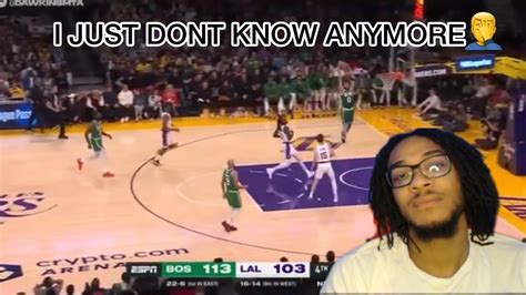 WE COULDNT STOP THEM CELTICS at LAKERS | FULL GAME HIGHLIGHTS ...