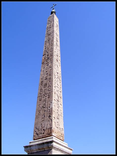 Piazza del Popolo - Egyptian obelisk, Rome - a photo on Flickriver