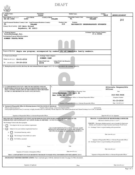 Important Immigration Documents · Camp USA · InterExchange