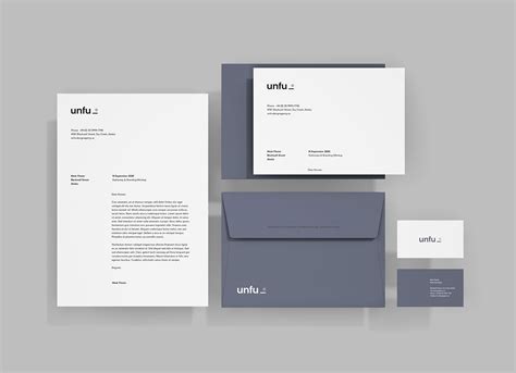 Free Simple Branding Stationery Mockup PSD - Good Mockups