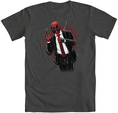 Four New Deadpool T-Shirts from WeLoveFine | Deadpool t shirt, Black ...