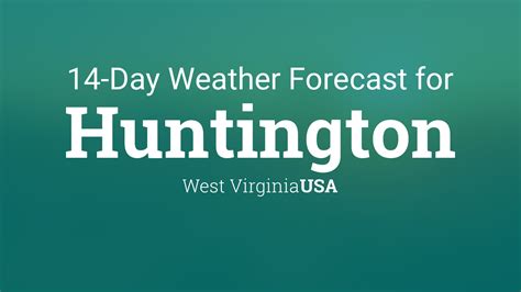 Huntington, West Virginia, USA 14 day weather forecast