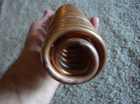 How to coil copper tubing without crimping. | Copper tubing, Copper diy ...