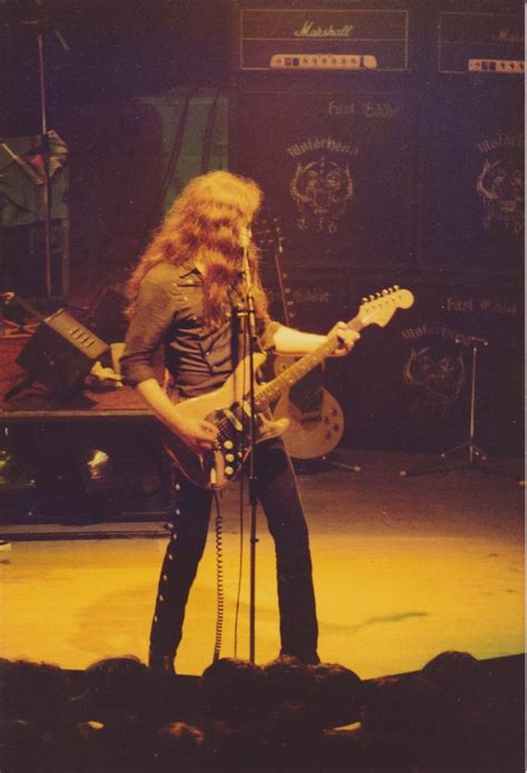 Fast Eddie Clarke Motorhead 13 November 1980 Portsmouth Guildhal ...