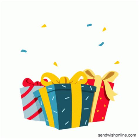 Birthday Birthday Gift GIF - Birthday Birthday Gift Birthday Wishes - Discover & Share GIFs