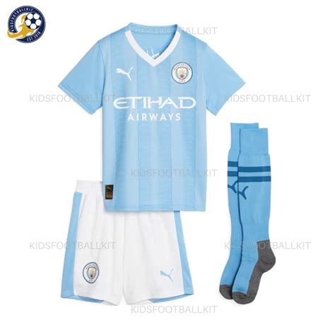 Manchester City Home Kids Kit Haaland 9 23/24 | Best Price 2023