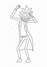 Rick And Morty Coloring Pages  Free Printable For Kids sketch template