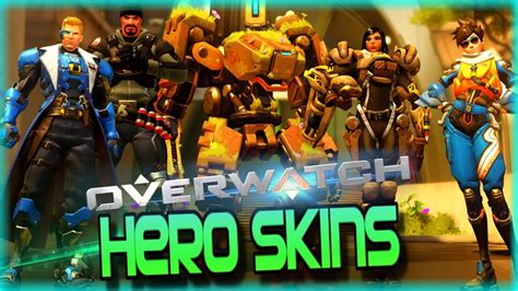 Overwatch Custom Hero Skins (All Overwatch Skins Showcase) - YouTube