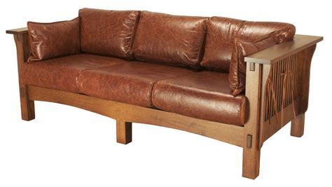 American Mission Sofa 8X-1000-TC | Mission furniture, Mission style furniture, Craftsman furniture