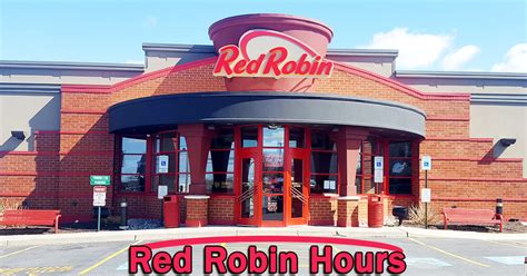 Red Robin Hours of Operation Today | Holiday Hours, Locations Near Me