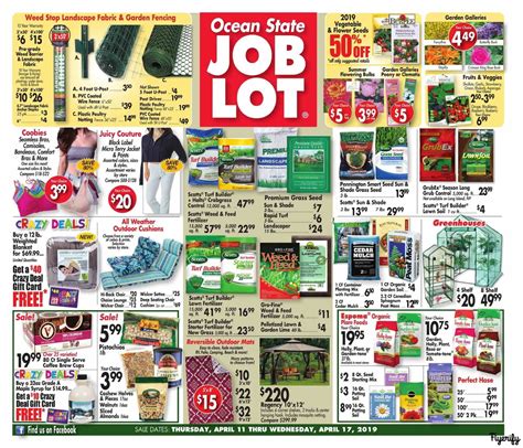 Ocean State Job Lot Weekly Ad & Flyer April 11 to 17 Canada