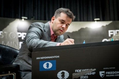 Ian Nepomniachtchi draws with Ding Liren in Game 1 of World Chess ...