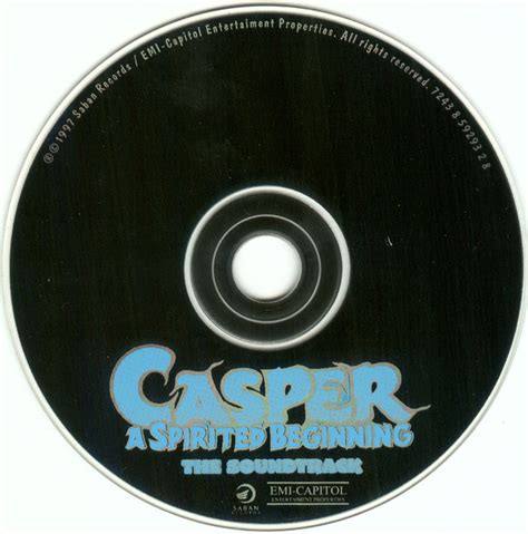 Casper A Spirited Beginning The Soundtrack (1998, CD) - Discogs