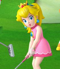 Princess Peach Voice - Mario Golf: World Tour (Video Game) | Behind The ...