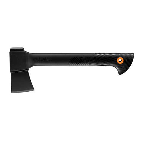 Fiskars 14 in. Hatchet Axe with Sheath-375501-1001 - The Home Depot