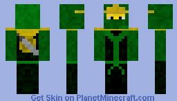 NinjaGo Lloyd Minecraft Skin