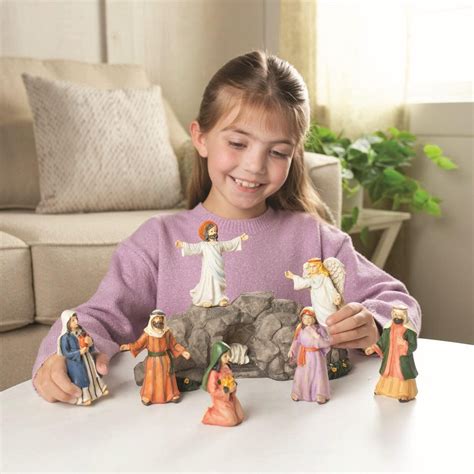 Fun Express Jesus Resurrection Set for Easter (8 Hand Painted Pieces ...