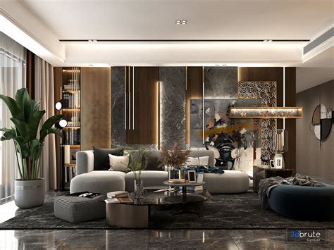 Luxury Modern Living Room Design | Cabinets Matttroy