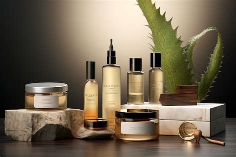 Premium AI Image | Certified organic beauty products