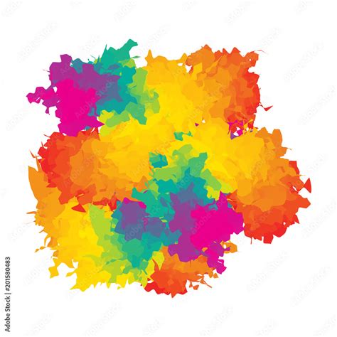 colorful splash, abstract splash, paint splash Stock Vector | Adobe Stock