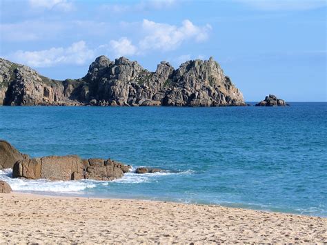 Porthcurno beach is simply beautiful - Ednovean Farm