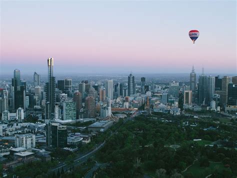 Melbourne City Skyline Flight, Tour, Melbourne, Victoria, Australia