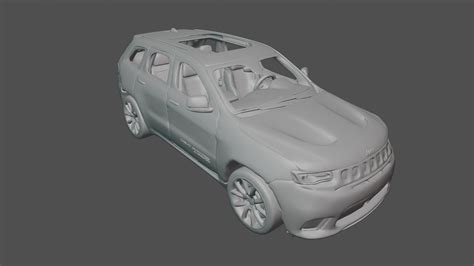 STL file JEEP CHEROKEE TRACKHAWK・3D printable model to download・Cults