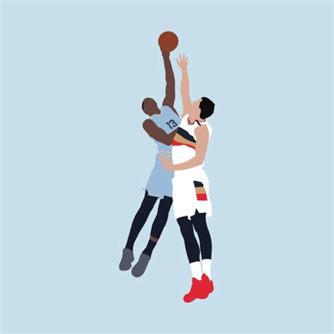 Jaren Jackson Jr Dunk Over Nikola Mirotic - Jaren Jackson Jr - Tapestry | TeePublic