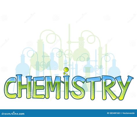 Chemistry stock vector. Illustration of chemical, medicine - 58348168