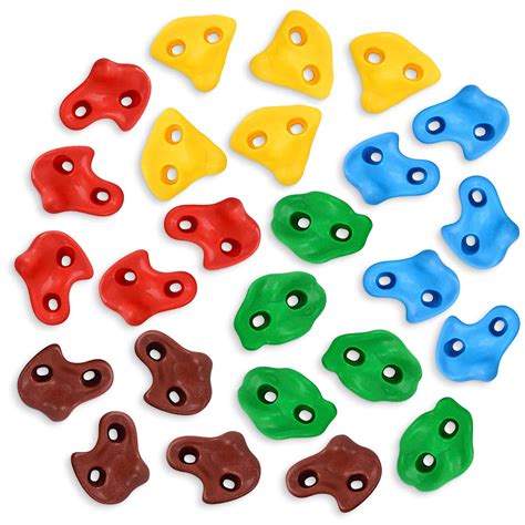 Buy TOPNEW 25PCS Rock Climbing Holds for Kids, Large Climbing Holds for ...