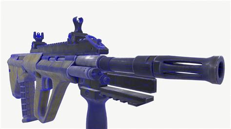 3D model AUG Assault Rifle VR / AR / low-poly | CGTrader