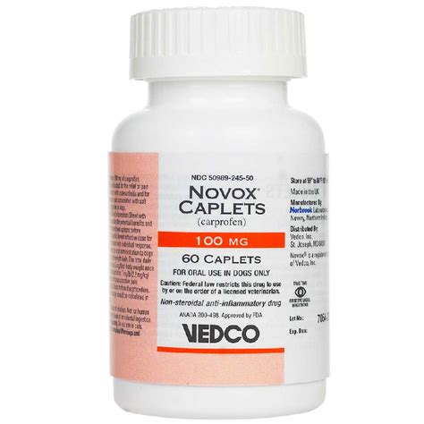 Novox 100 mg, 60 Caplets | On Sale | EntirelyPets Rx