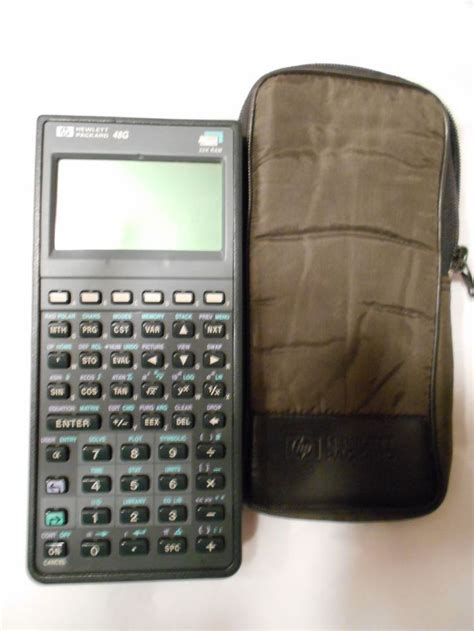 Hewlett Packard HP 48G Graphing Calculator 32K RAM with Case | Graphing ...