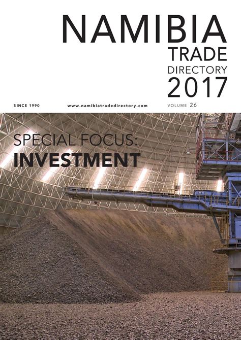 Namibia Trade Directory 2017 by Venture Media - Issuu