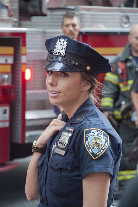 An NYPD officer on foot patrol in Patrol Bureau Manhattan South ...