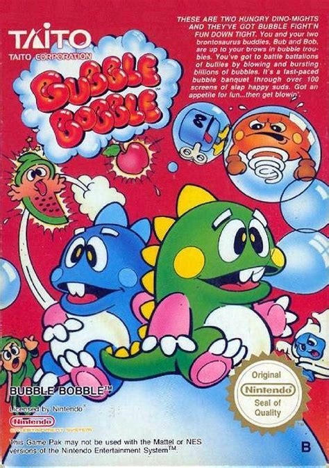 Bubble Bobble - Codex Gamicus - Humanity's collective gaming knowledge ...