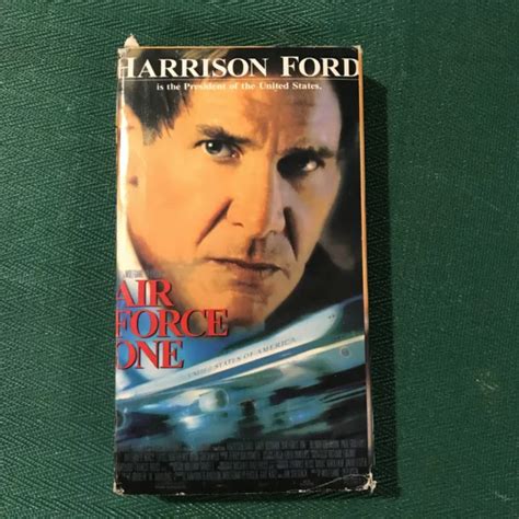 AIR FORCE ONE Starring Harrison Ford - VHS $12.95 - PicClick