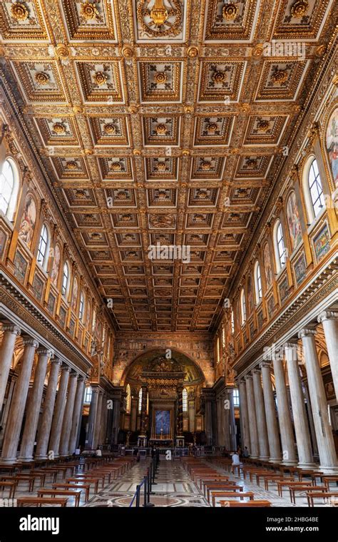 Rome, Italy, Basilica of Saint Mary Major (Basilica di Santa Maria ...