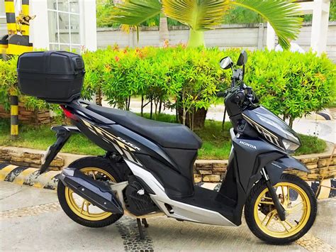 Honda Click 150i Black for Rent on Panglao: GOODBIKE Motorbike Rental