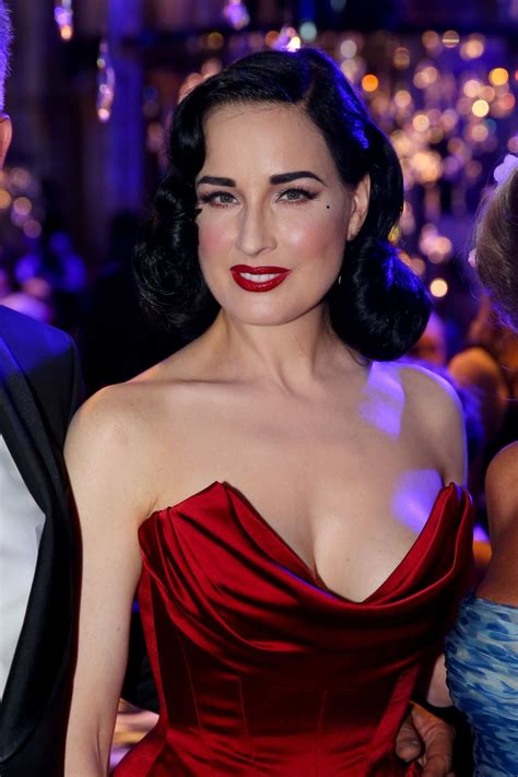 DITA VON TEESE at Life+ Solidarity Gala at Spiegelzelt in the City Hall 06/08/2019 – HawtCelebs
