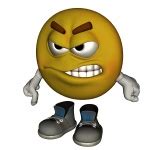 Angry 3d Smiley Free Stock Photo - Public Domain Pictures