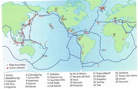 Earthquakes and Volcanoes - PLATE TECTONICS