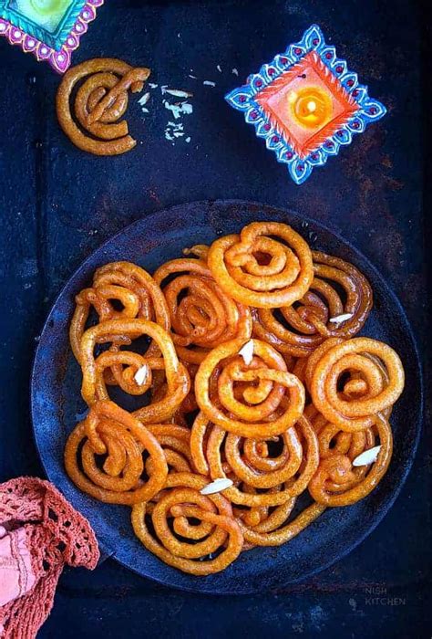 Instant Jalebi | Indian Sweets | Video - NISH KITCHEN