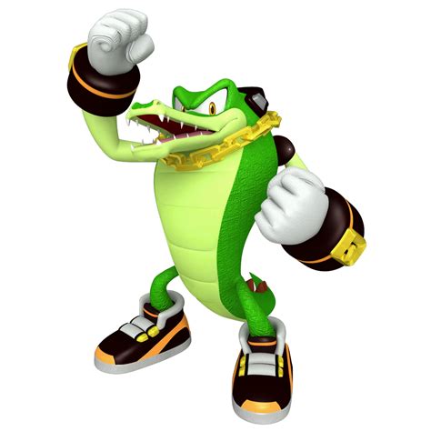 Vector The Crocodile - Sonic Free Riders (Signature) - Chaotix - Gallery - Sonic SCANF