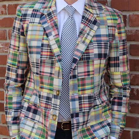 Just Madras Madras Blazer in Great Island – Country Club Prep